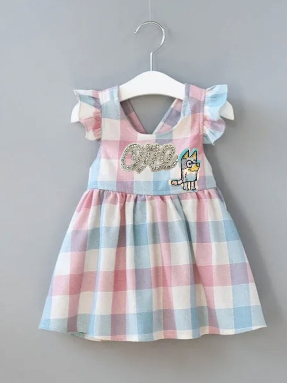 Bluey Dress Bluey outfit Bluey First Birthday Bingo Clothes Bluey Birthday Dress